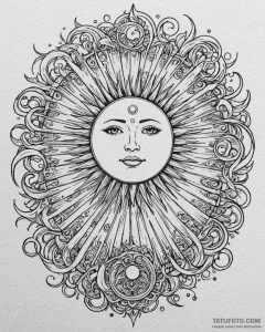 Tattoo design a zodiac symbol with a bold, st... - эскиз тату (№1752905103_0, 19.07.2025 06:05) — Tatufoto.com