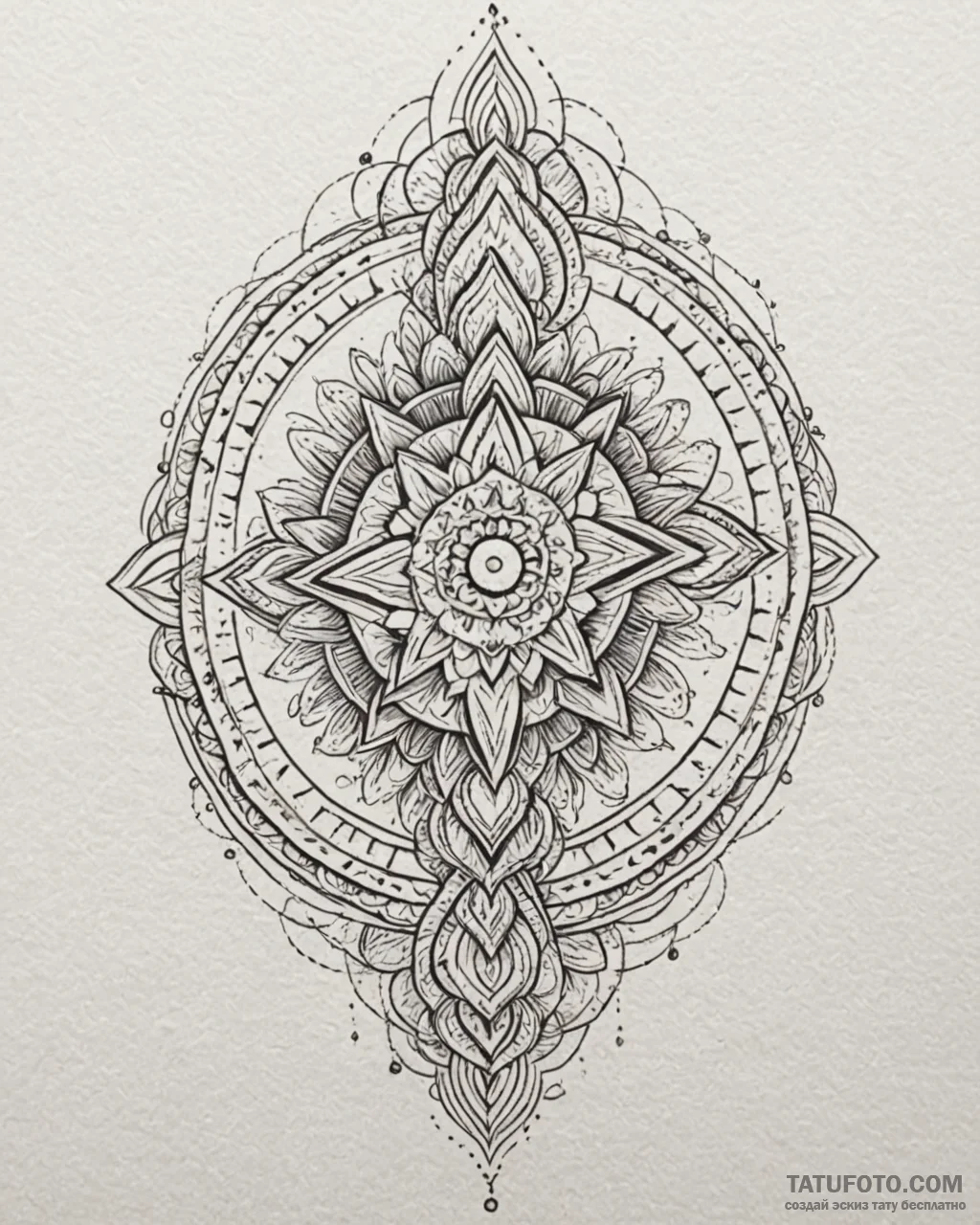 Tattoo design a stylized torch, symbolizing g… — эскиз тату (№1752909074_0, 19.07.2025 07:11) — Tatufoto.com