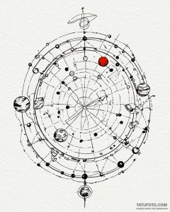 Tattoo sketch a minimalist representation of... - эскиз тату (№1752913299_0, 19.07.2025 08:21) — Tatufoto.com