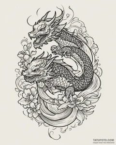 Tattoo sketch a subtle gradient from light to... - эскиз тату (№1752913959_0, 19.07.2025 08:32) — Tatufoto.com