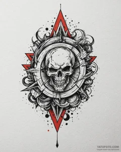 Tattoo design a "triple kill" or "penta kill"... - эскиз тату (№1752914371_0, 19.07.2025 08:39) — Tatufoto.com