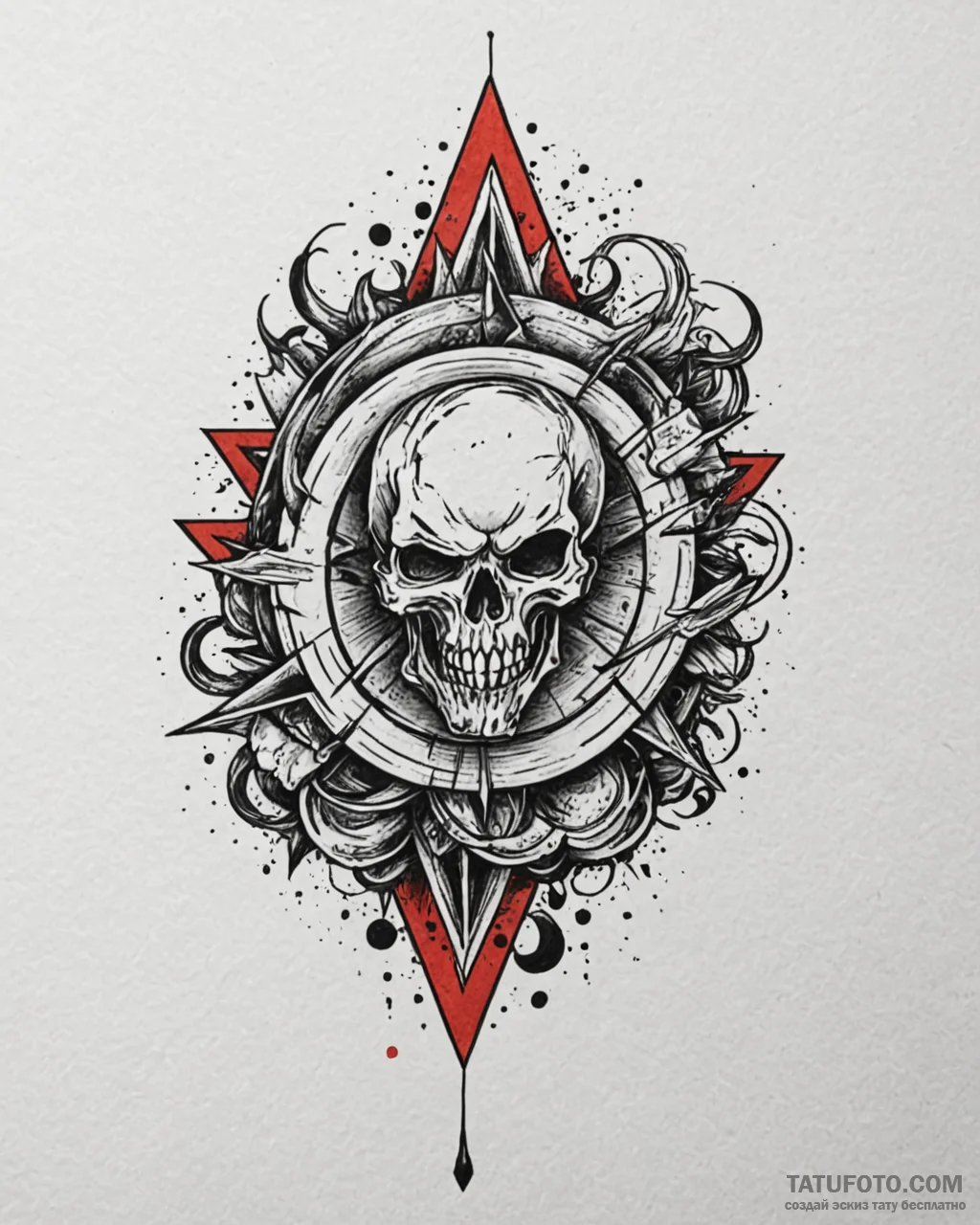 Tattoo design a "triple kill" or "penta kill"... - эскиз тату (№1752914371_0, 19.07.2025 08:39) — Tatufoto.com