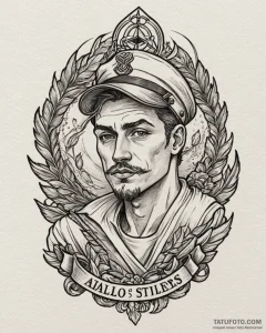 Portraits & people, tattoo flash sheet design... - эскиз тату (№1752917361_0, 19.07.2025 09:29) — Tatufoto.com