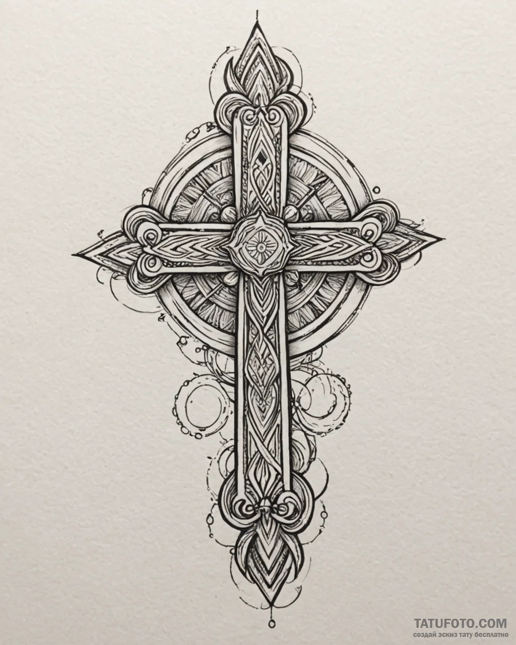 Tribal (pattern), concept art for tattoo, bla… — эскиз тату (№1752930807_0, 19.07.2025 13:13) — Tatufoto.com