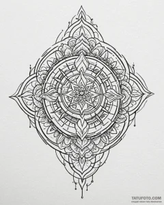 Tattoo design a controller with roots growing... - эскиз тату (№1752931647_0, 19.07.2025 13:27) — Tatufoto.com