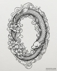 Tattoo sketch a foot with a small, intricate... - эскиз тату (№1752932639_0, 19.07.2025 13:43) — Tatufoto.com