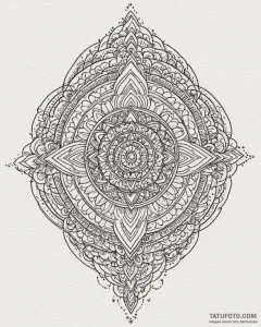 Tattoo design a simple controller button dotw... - эскиз тату (№1752935470_0, 19.07.2025 14:31) — Tatufoto.com