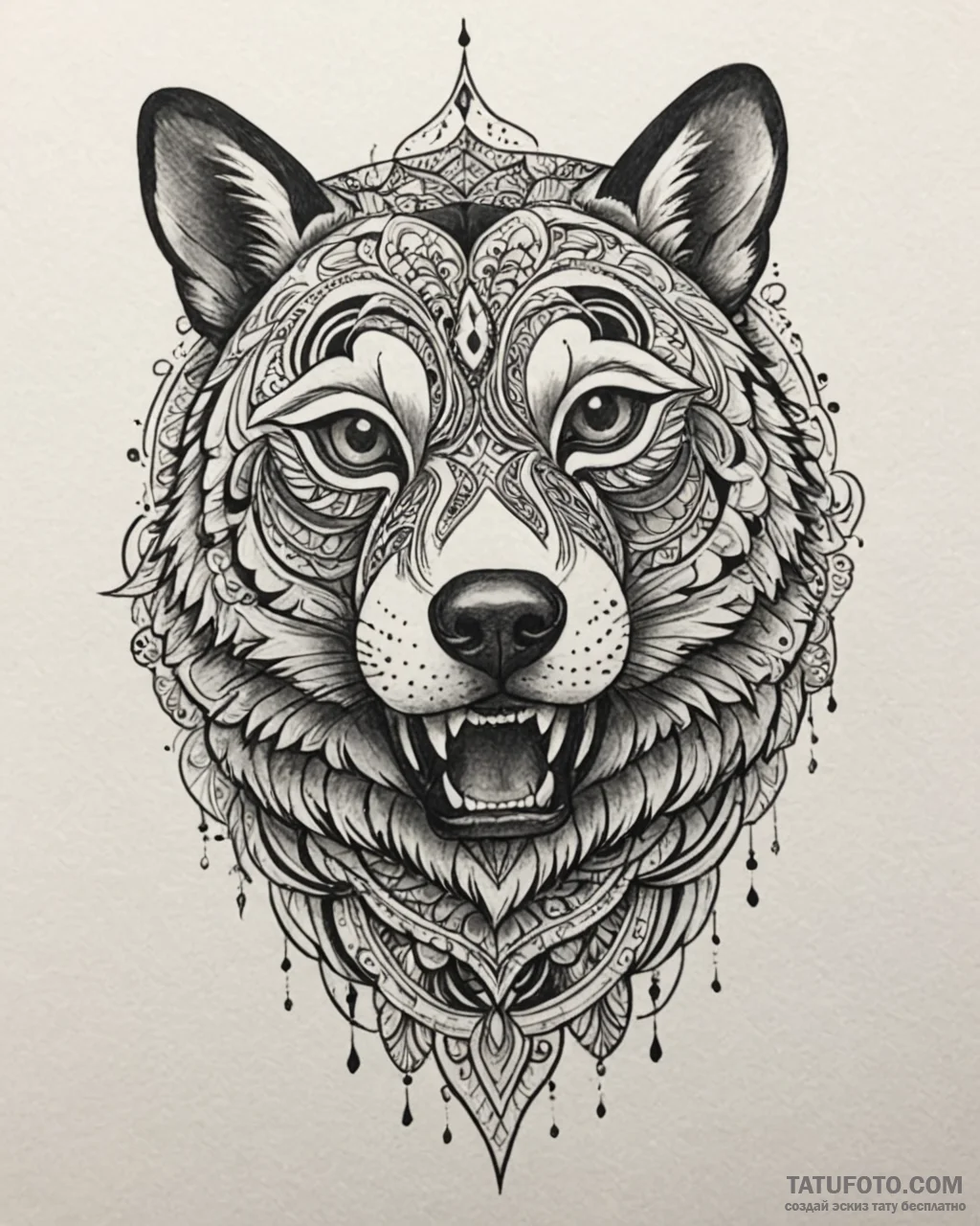 Haida (patterns), tattoo sketch design, black… — эскиз тату (№1752938126_0, 19.07.2025 15:15) — Tatufoto.com