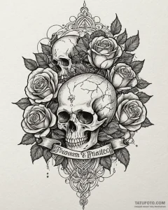 Tattoo design a personal mantra in a bold, im... - эскиз тату (№1752938624_0, 19.07.2025 15:23) — Tatufoto.com