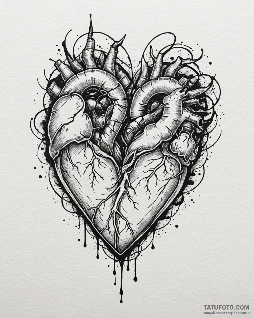 Tattoo sketch a minimalist, unbroken linework… — эскиз тату (№1752938956_0, 19.07.2025 15:29) — Tatufoto.com