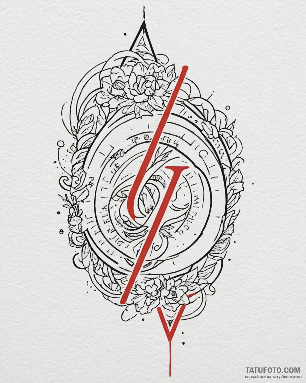 Tattoo design "i analyze" text for virgo, wit... - эскиз тату (№1752940361_0, 19.07.2025 15:52) — Tatufoto.com