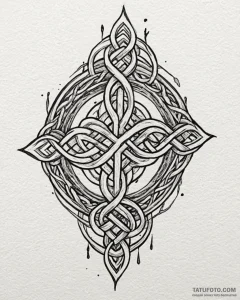 Tattoo design a classic 'moorish' or 'celtic'... - эскиз тату (№1752943556_0, 19.07.2025 16:45) — Tatufoto.com