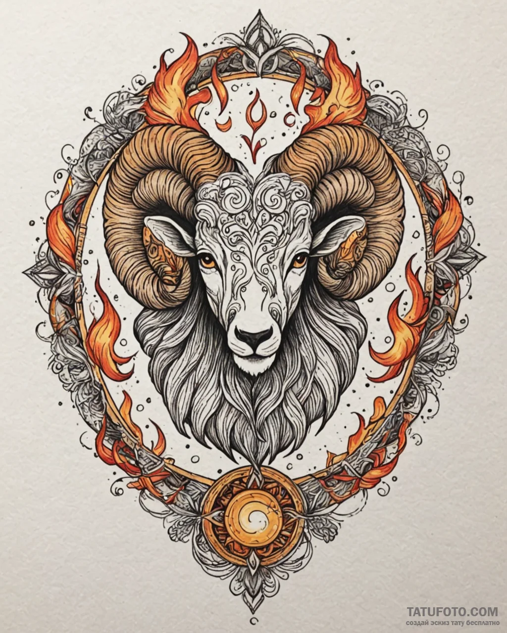 Tattoo design an abstract representation of t… — эскиз тату (№1752950708_0, 19.07.2025 18:45) — Tatufoto.com