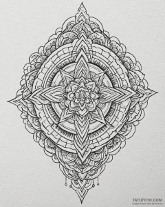 Tattoo design a flowing scarf or ribbon, symb... - эскиз тату (№1752953329_0, 19.07.2025 19:28) — Tatufoto.com