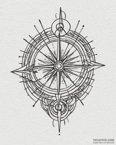 Tattoo sketch a warm, golden glow radiating f... - эскиз тату (№1752954510_0, 19.07.2025 19:48) — Tatufoto.com