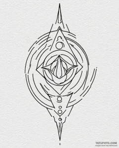41. linework tattoo of the jedi order symbol,... - эскиз тату (№1752954679_0, 19.07.2025 19:51) — Tatufoto.com
