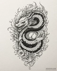 Tattoo sketch a human eye with digital overla... - эскиз тату (№1752960767_0, 19.07.2025 21:32) — Tatufoto.com