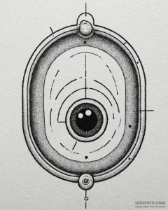 137. (2001: a space odyssey) a dotwork tattoo... - эскиз тату (№1752965833_0, 19.07.2025 22:57) — Tatufoto.com