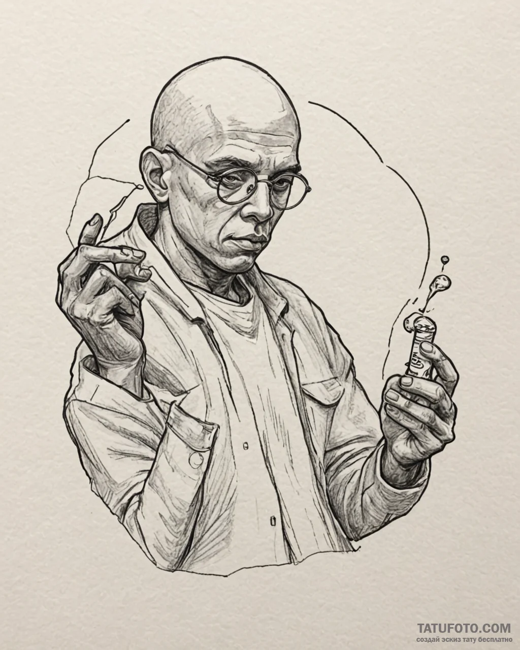 Neo-traditional portrait of morpheus, offerin... - эскиз тату (№1752967854_0, 19.07.2025 23:30) — Tatufoto.com