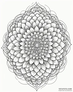 The interior of a vibrant, busy flower shop.,... - эскиз тату (№1752969797_0, 20.07.2025 00:03) — Tatufoto.com