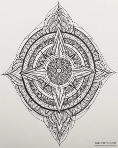 Tattoo sketch two halves of a boat, that comp... - эскиз тату (№1752970470_0, 20.07.2025 00:14) — Tatufoto.com