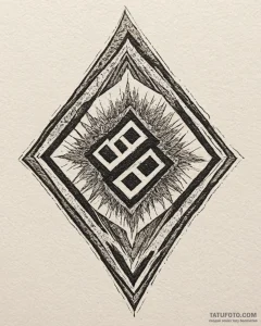 Tattoo design a rough, military-grade fabric... - эскиз тату (№1752970639_0, 20.07.2025 00:17) — Tatufoto.com