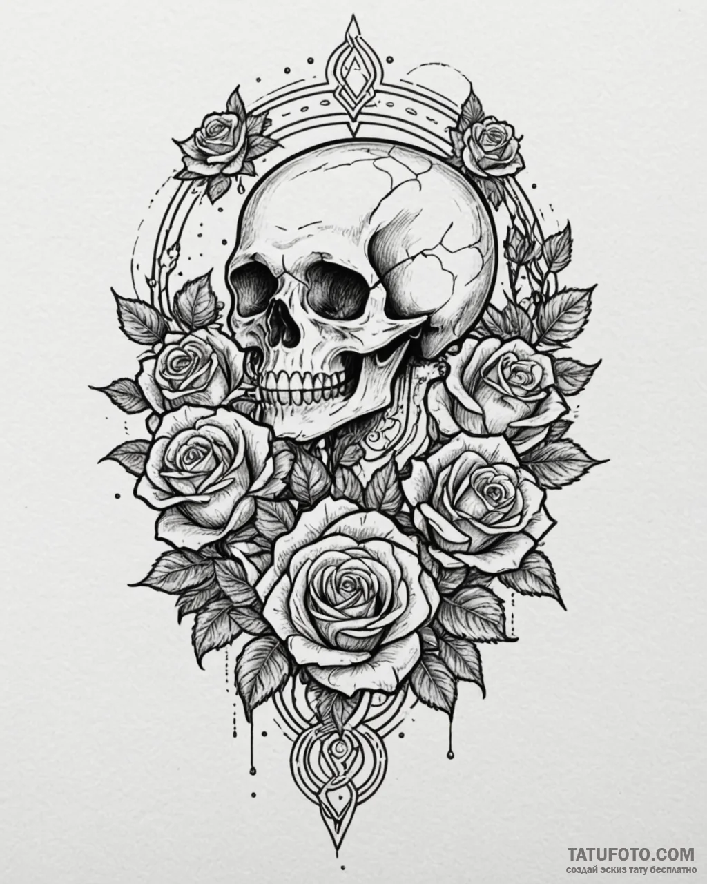 Tattoo sketch a tiny celestial body on the in... - эскиз тату (№1752970978_0, 20.07.2025 00:22) — Tatufoto.com