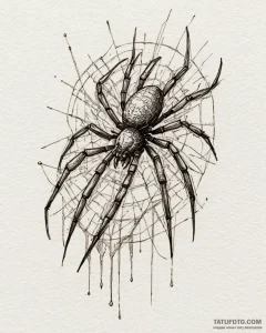 A watercolor sketch of the glitching, dimensi... - эскиз тату (№1752982533_0, 20.07.2025 03:35) — Tatufoto.com