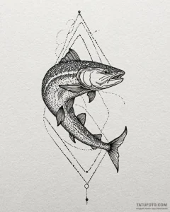 Catfish, tattoo drawing outline, dotwork tatt... - эскиз тату (№1752982870_0, 20.07.2025 03:41) — Tatufoto.com