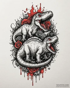 A neo-traditional tattoo of the barbasol can... - эскиз тату (№1752984557_0, 20.07.2025 04:09) — Tatufoto.com
