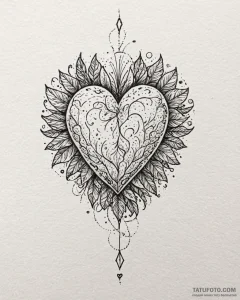 Tattoo sketch 'extra life' with a small glowi... - эскиз тату (№1752985571_0, 20.07.2025 04:26) — Tatufoto.com