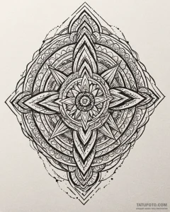 A neo-traditional tattoo of the main characte... - эскиз тату (№1752988945_0, 20.07.2025 05:22) — Tatufoto.com