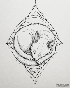 Tattoo design a loyal companion animal (dog,... - эскиз тату (№1752998122_0, 20.07.2025 07:55) — Tatufoto.com