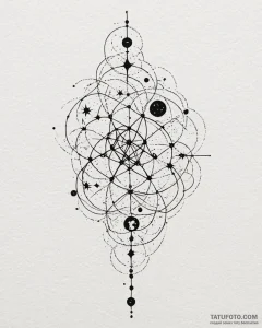 Tattoo design: a svarozhich integrated into a... - эскиз тату (№1753002346_0, 20.07.2025 09:05) — Tatufoto.com