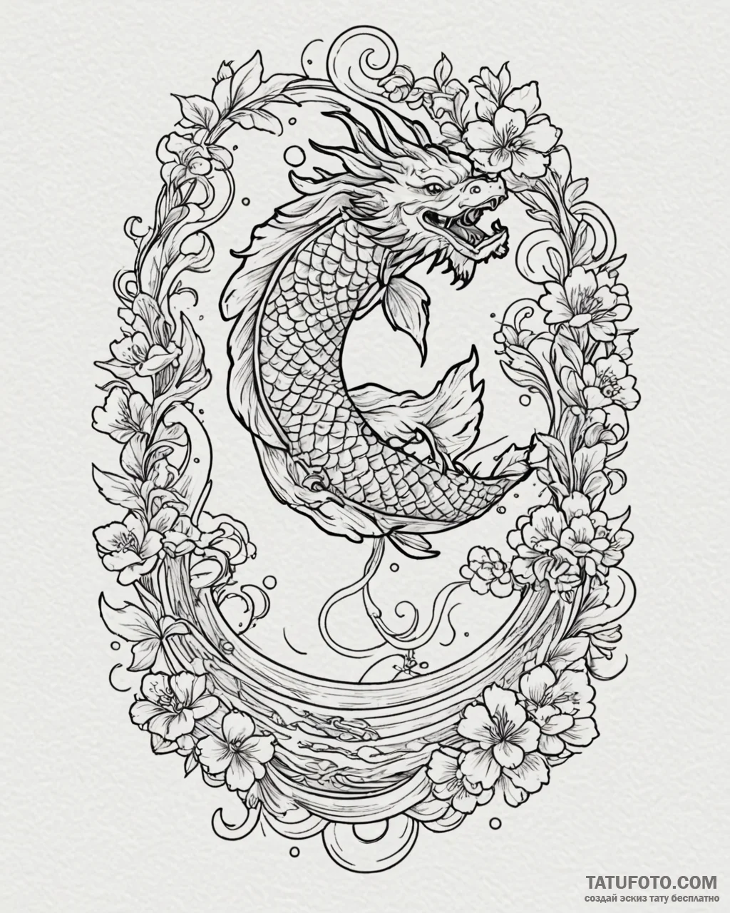 Tattoo sketch a zodiac glyph integrated into... - эскиз тату (№1753006453_0, 20.07.2025 10:14) — Tatufoto.com