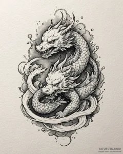 A watercolor sketch of the main character fro... - эскиз тату (№1753007718_0, 20.07.2025 10:35) — Tatufoto.com