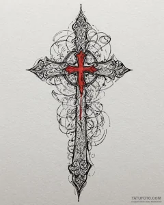Tattoo sketch a sheet music segment that spel... - эскиз тату (№1753009749_0, 20.07.2025 11:09) — Tatufoto.com