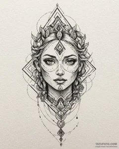 Tattoo design a glitching character sprite ab... - эскиз тату (№1753010001_0, 20.07.2025 11:13) — Tatufoto.com