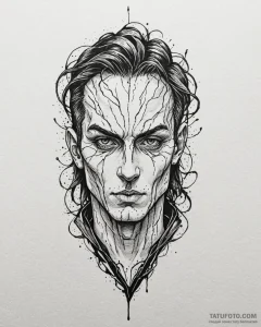 Tattoo design a powerful current of electrici... - эскиз тату (№1753010340_0, 20.07.2025 11:19) — Tatufoto.com