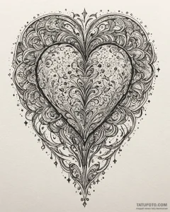 Tattoo design a subtle cosmic dust pattern fo... - эскиз тату (№1753012201_0, 20.07.2025 11:50) — Tatufoto.com
