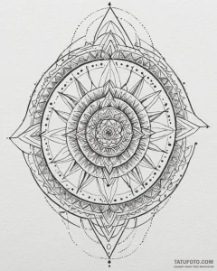 A dotwork tattoo of the weyland-yutani corpor... - эскиз тату (№1753013384_0, 20.07.2025 12:09) — Tatufoto.com
