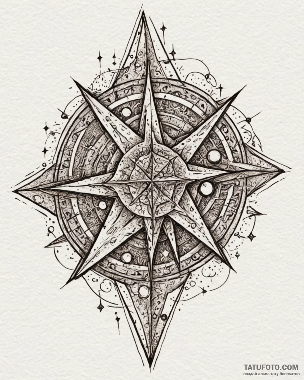 Tattoo design a ‘star map’ with two specific… — эскиз тату (№1753014061_0, 20.07.2025 12:21) — Tatufoto.com