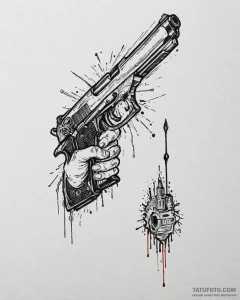 A trash polka sketch of bullet tooth tony fro... - эскиз тату (№1753016256_0, 20.07.2025 12:57) — Tatufoto.com