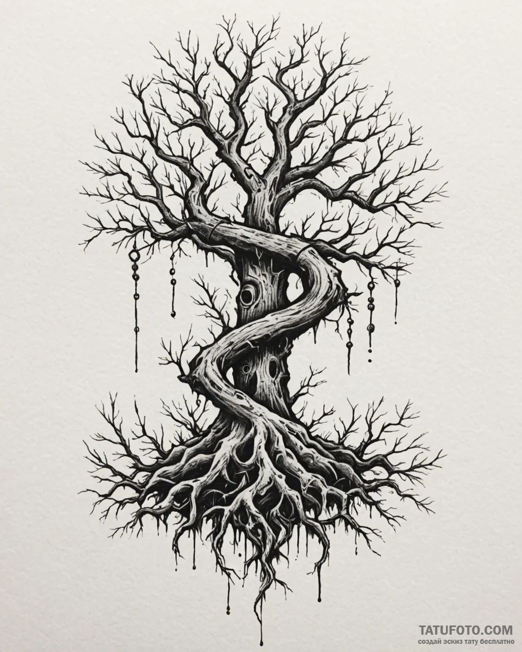 126. tattoo sketch: the rune "rod," depicted... - эскиз тату (№1753018987_0, 20.07.2025 13:43) — Tatufoto.com
