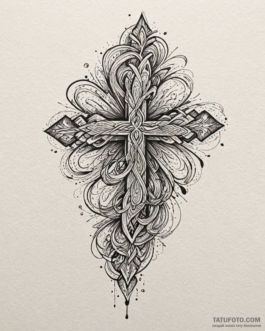 Tattoo sketch a fluid, powerful motion captur... - эскиз тату (№1753019647_0, 20.07.2025 13:54) — Tatufoto.com
