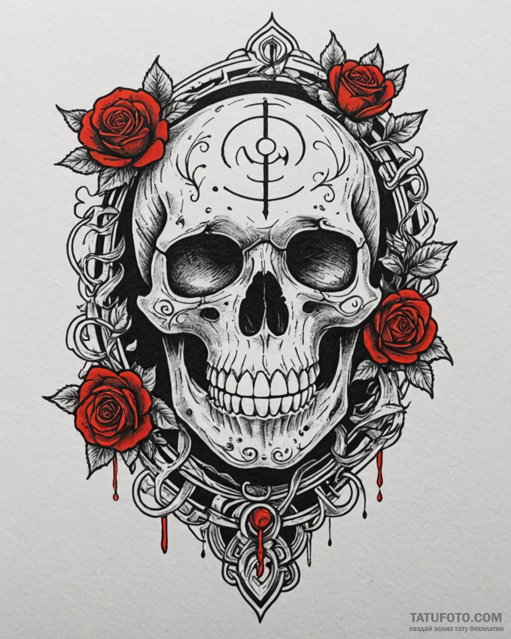 Labyrinth, artistic tattoo sketch, on a clean… — эскиз тату (№1753021381_0, 20.07.2025 14:23) — Tatufoto.com