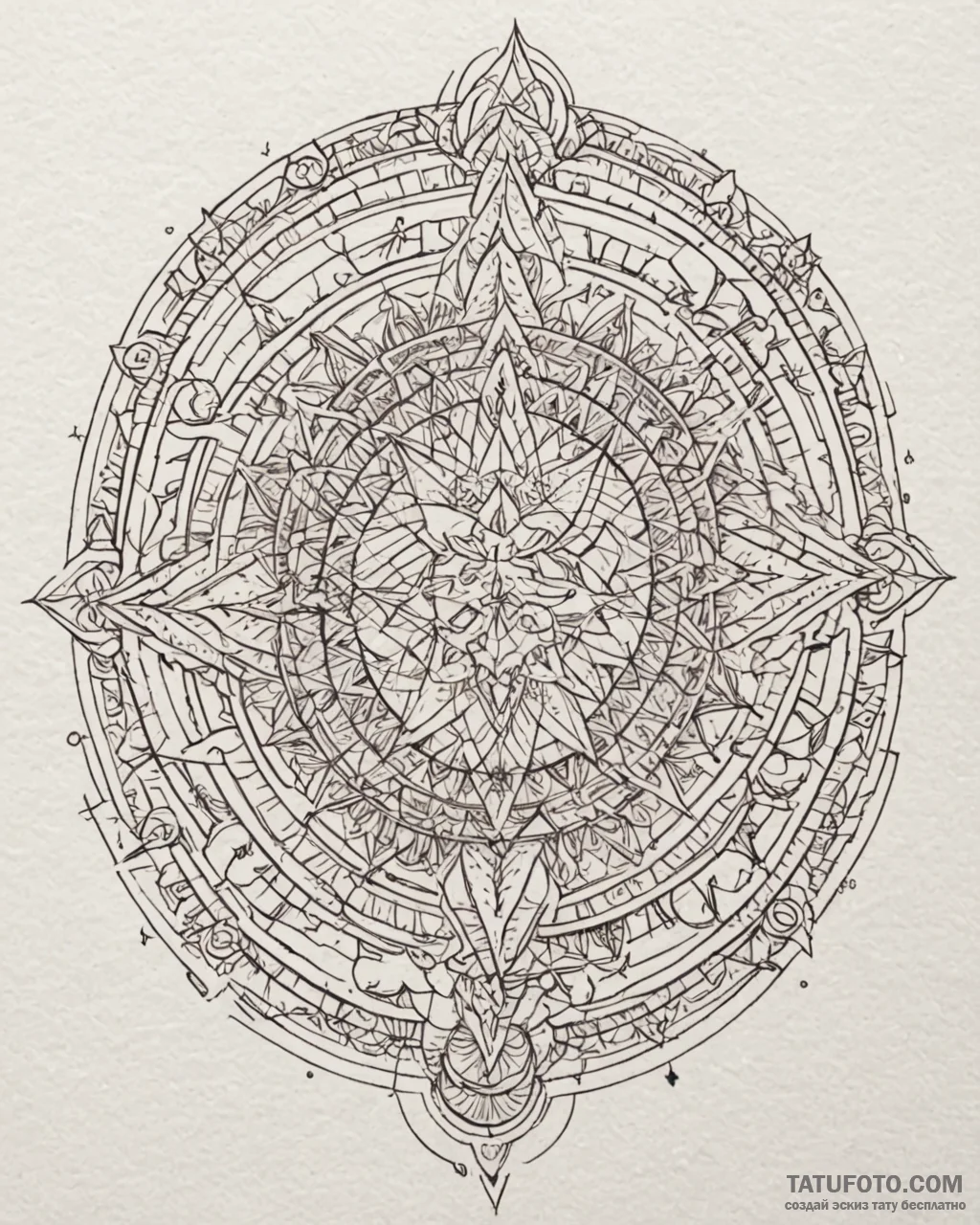 Tattoo design a zodiac animal transforming in... - эскиз тату (№1753021712_0, 20.07.2025 14:28) — Tatufoto.com
