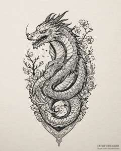Tattoo sketch a retro gaming character's silh... - эскиз тату (№1753024947_0, 20.07.2025 15:22) — Tatufoto.com
