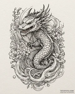 Tattoo sketch a subtle soundwave of a loved o... - эскиз тату (№1753025691_0, 20.07.2025 15:34) — Tatufoto.com