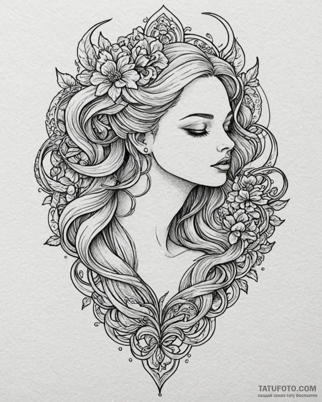 Tattoo sketch a quote about resilience and ov… — эскиз тату (№1753029330_0, 20.07.2025 16:35) — Tatufoto.com